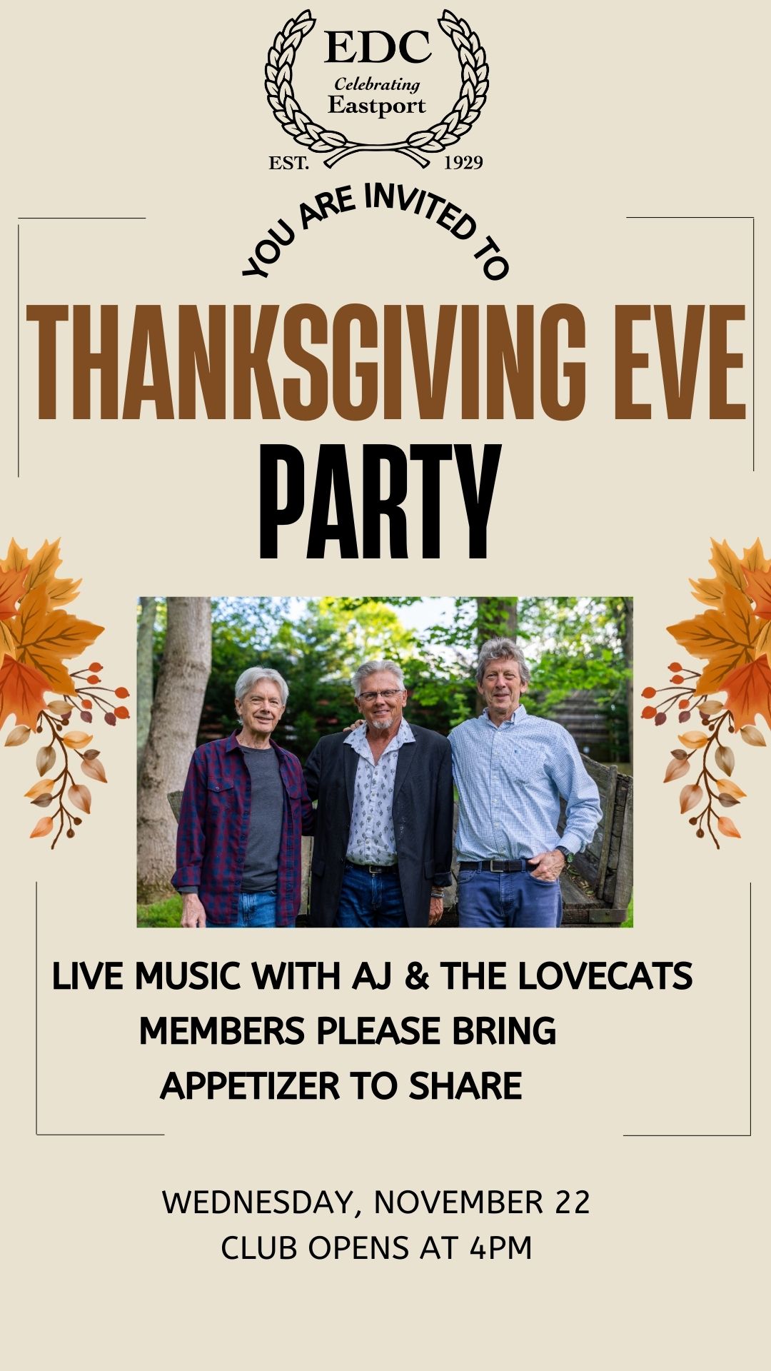 2023 Thanksgiving Eve Party